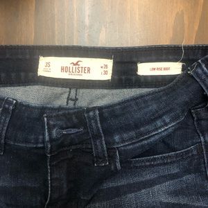 HOLLISTER low rise boot cut